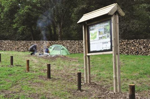 Aire de bivouac de la Roche Trouée