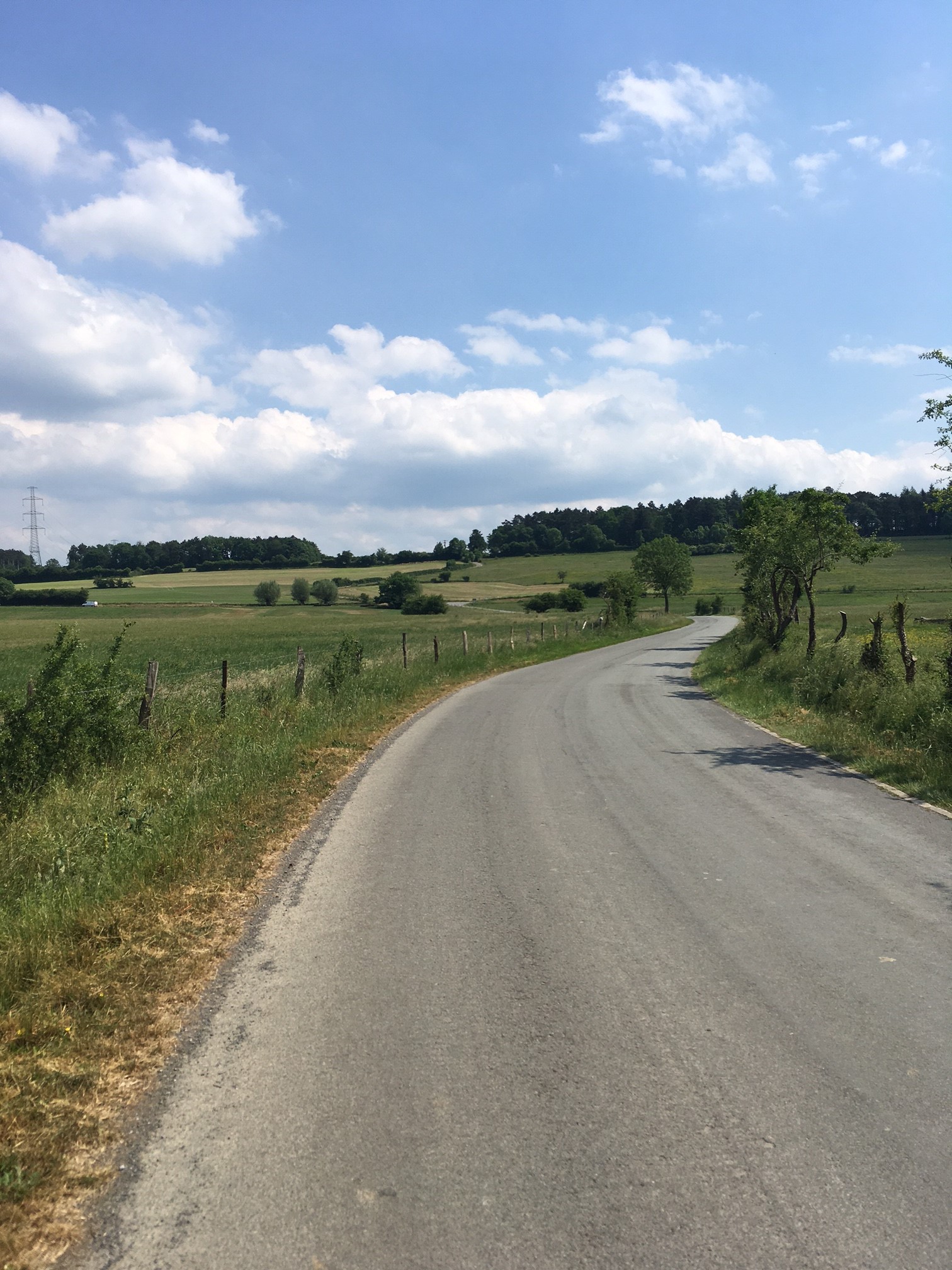 Wanderung auf dem Land