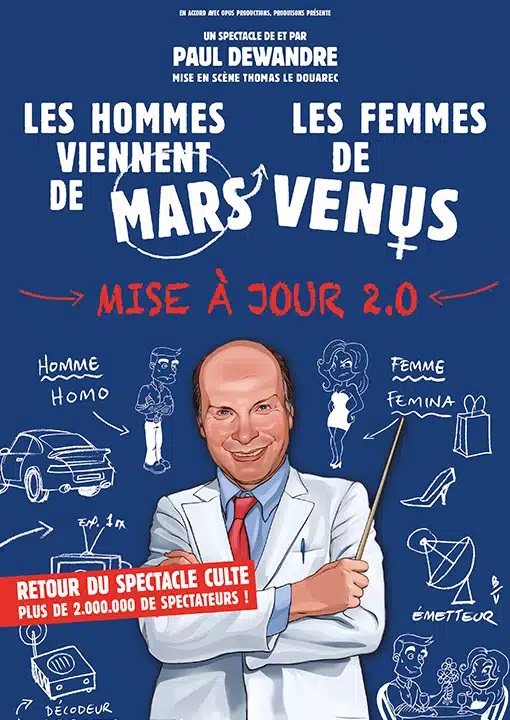 Les hommes viennent de Mars et les femmes de Vénus - Mise à jour 2.0