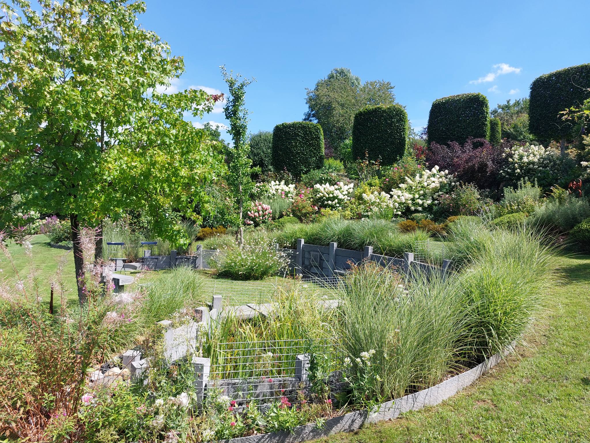 Visite du jardin la clé du temps, un Jardin Remarquable