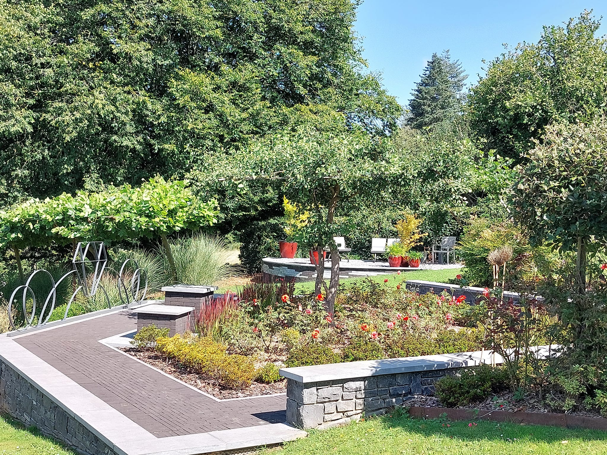 Visite du jardin la clé du temps, un Jardin Remarquable