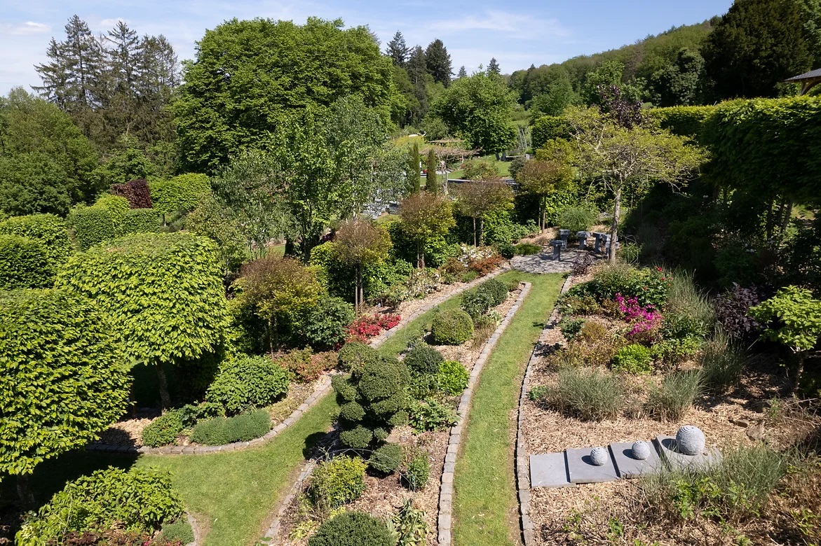 Visite du jardin la clé du temps, un Jardin Remarquable
