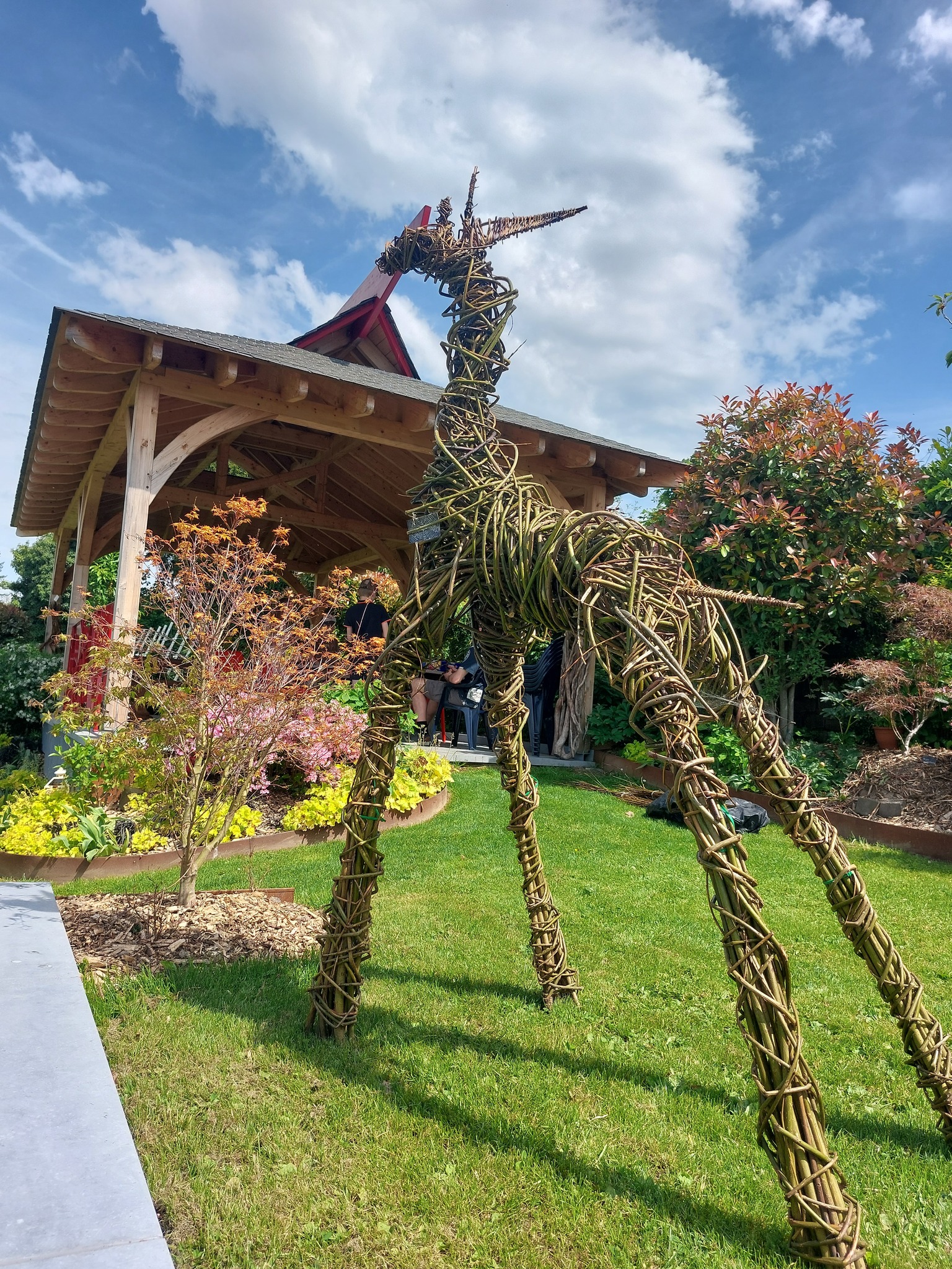 Visite du jardin la clé du temps, un Jardin Remarquable
