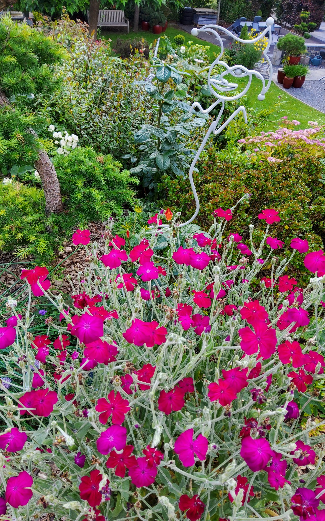 Visite du jardin la clé du temps, un Jardin Remarquable