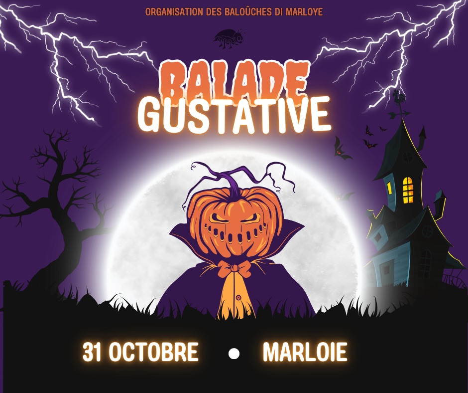 Balade gourmande d'Halloween