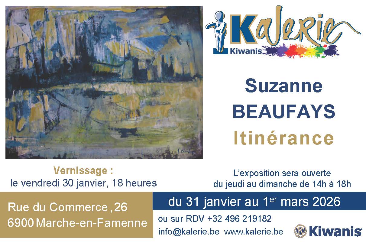 Exposition (peintures): Suzanne Beaufays