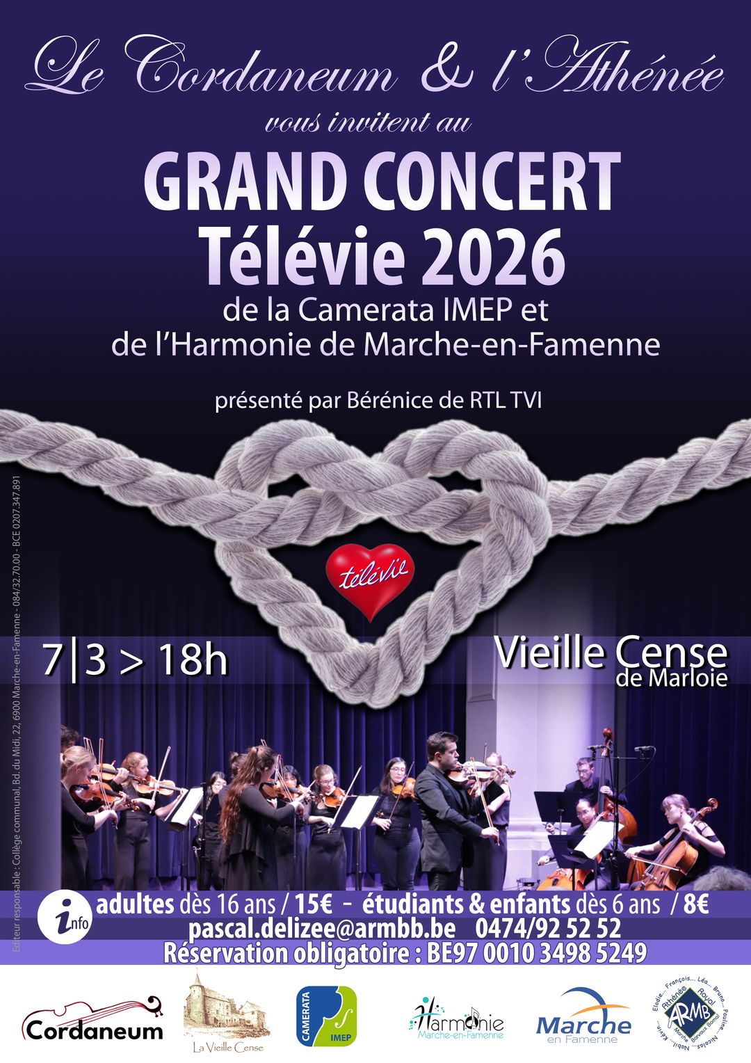 GRAND CONCERT Télévie 2026