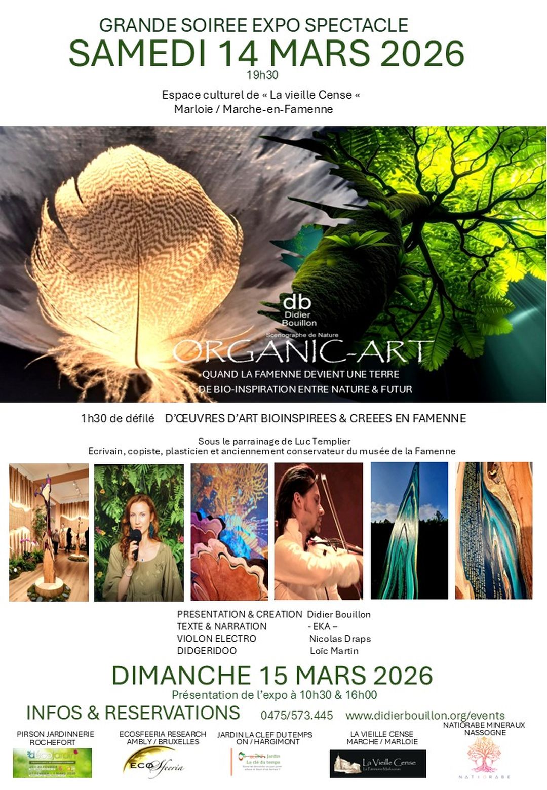 ORGANIC-ART ; Présentation de l'expo