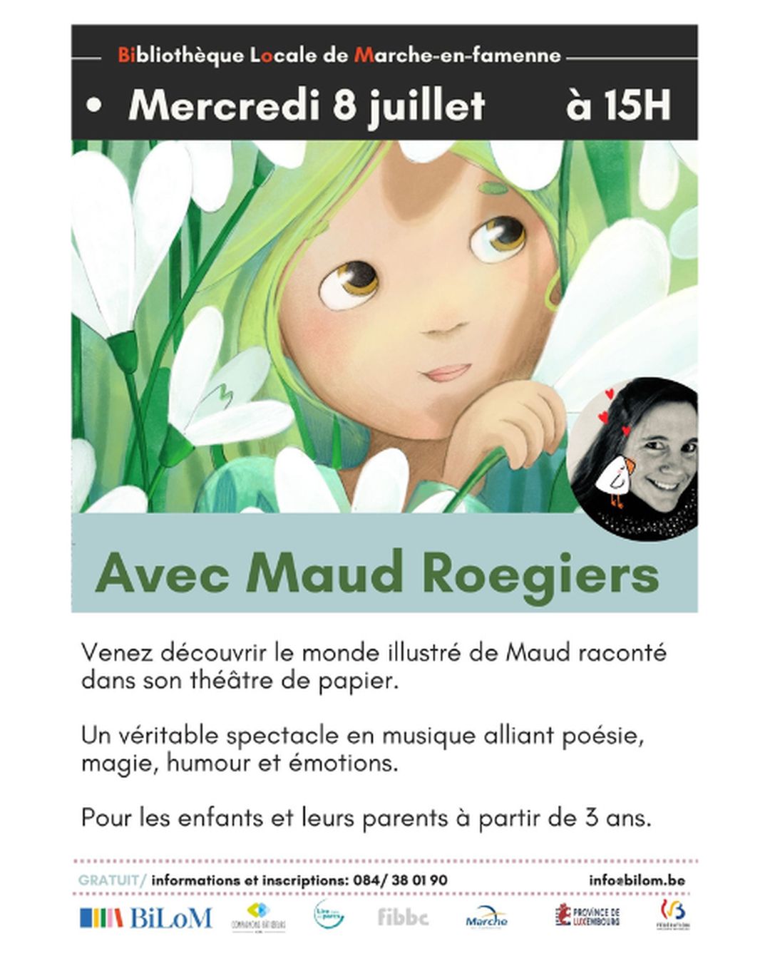 Lire dans les parcs ; Maud Roegiers
