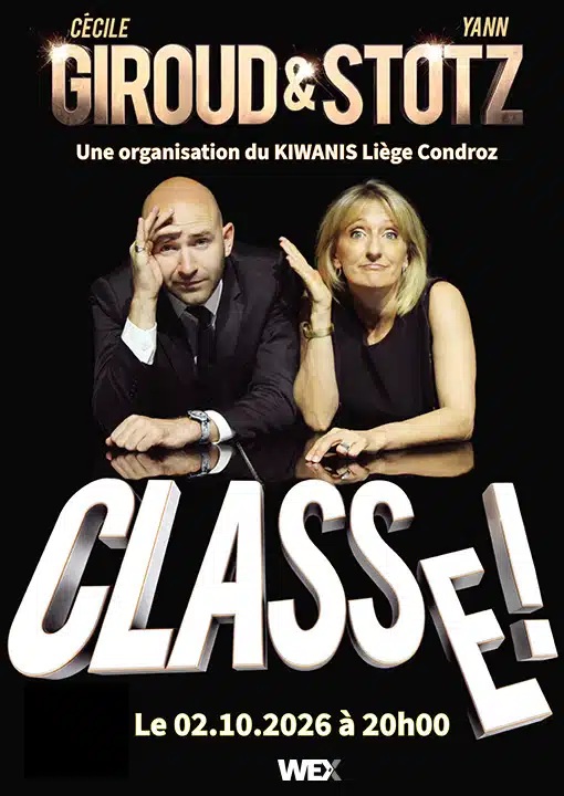 Spectacle: Cécile Giroud et Yann Stotz - Classe!