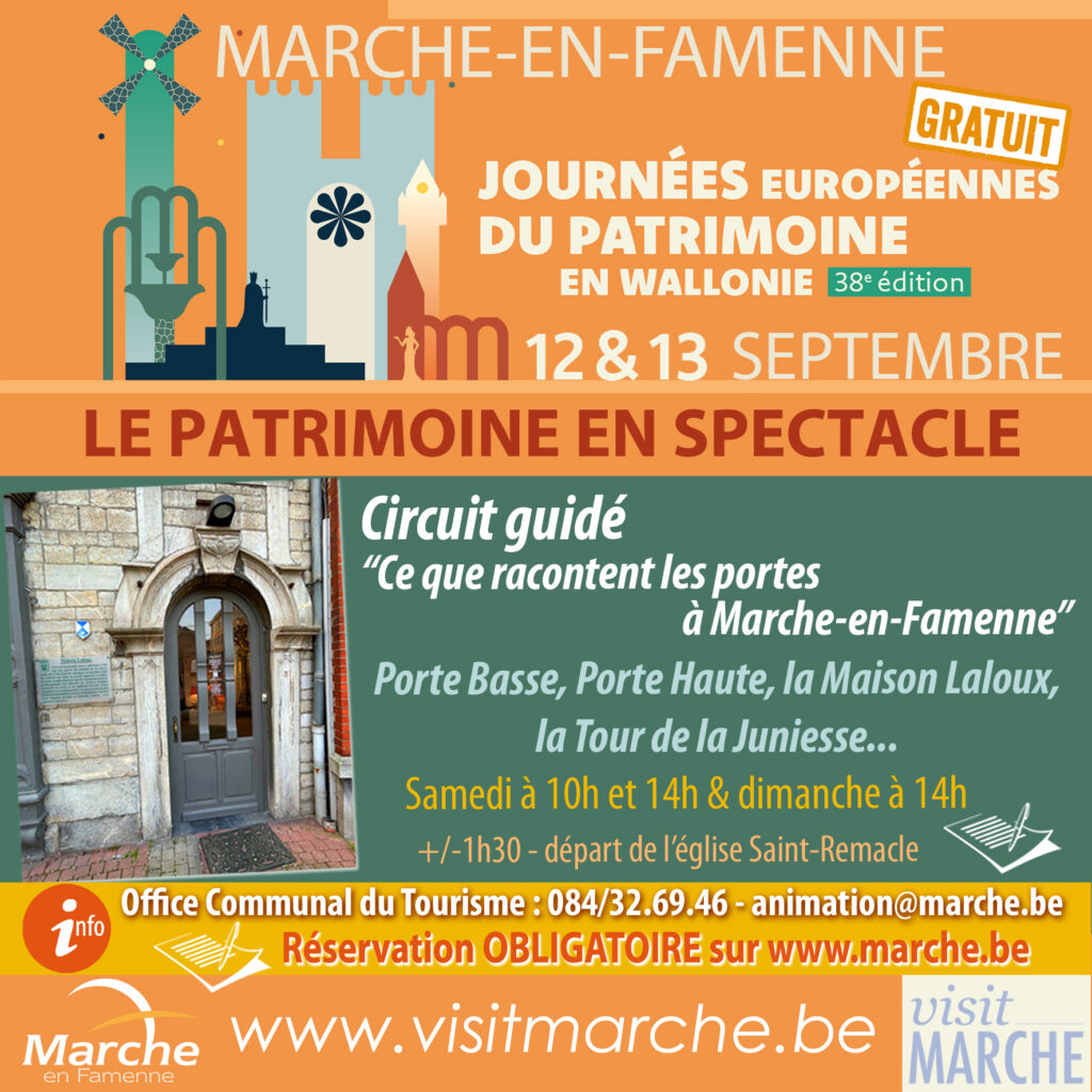 Les Journées du Patrimoine: Ce que racontent les portes