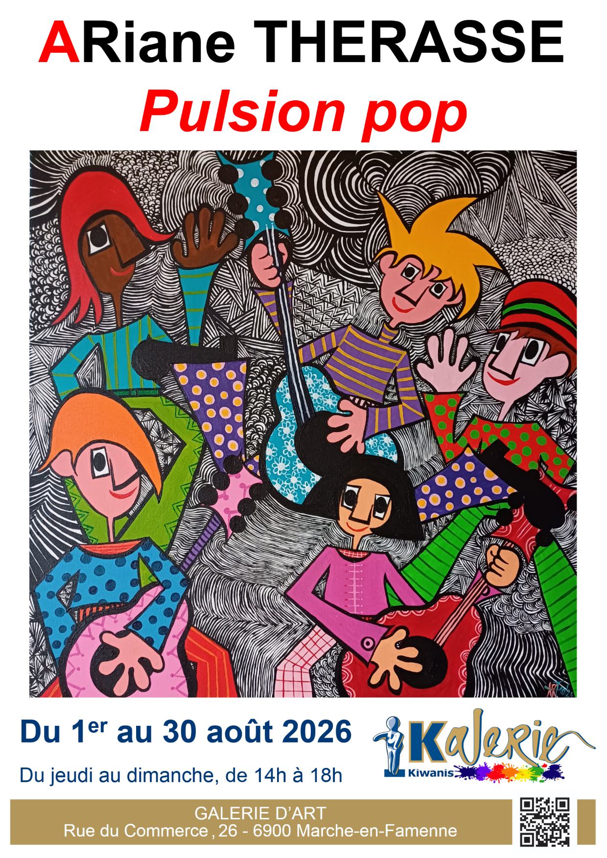 Exposition (peintures): Ariane Therasse