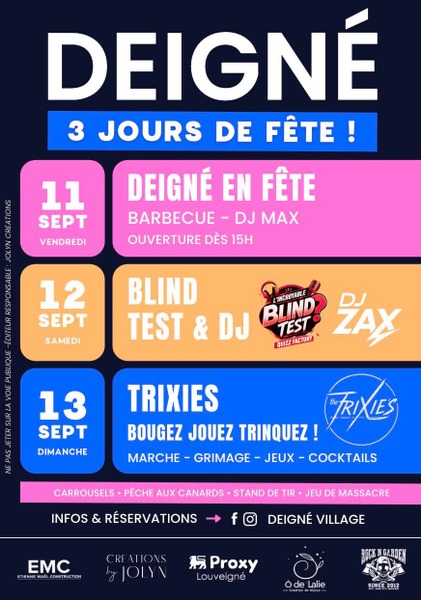 Fête à Deigné 2026