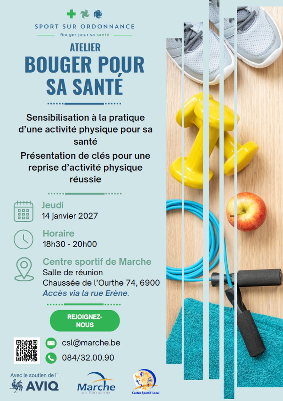 Atelier : BOUGER POUR SA SANTE