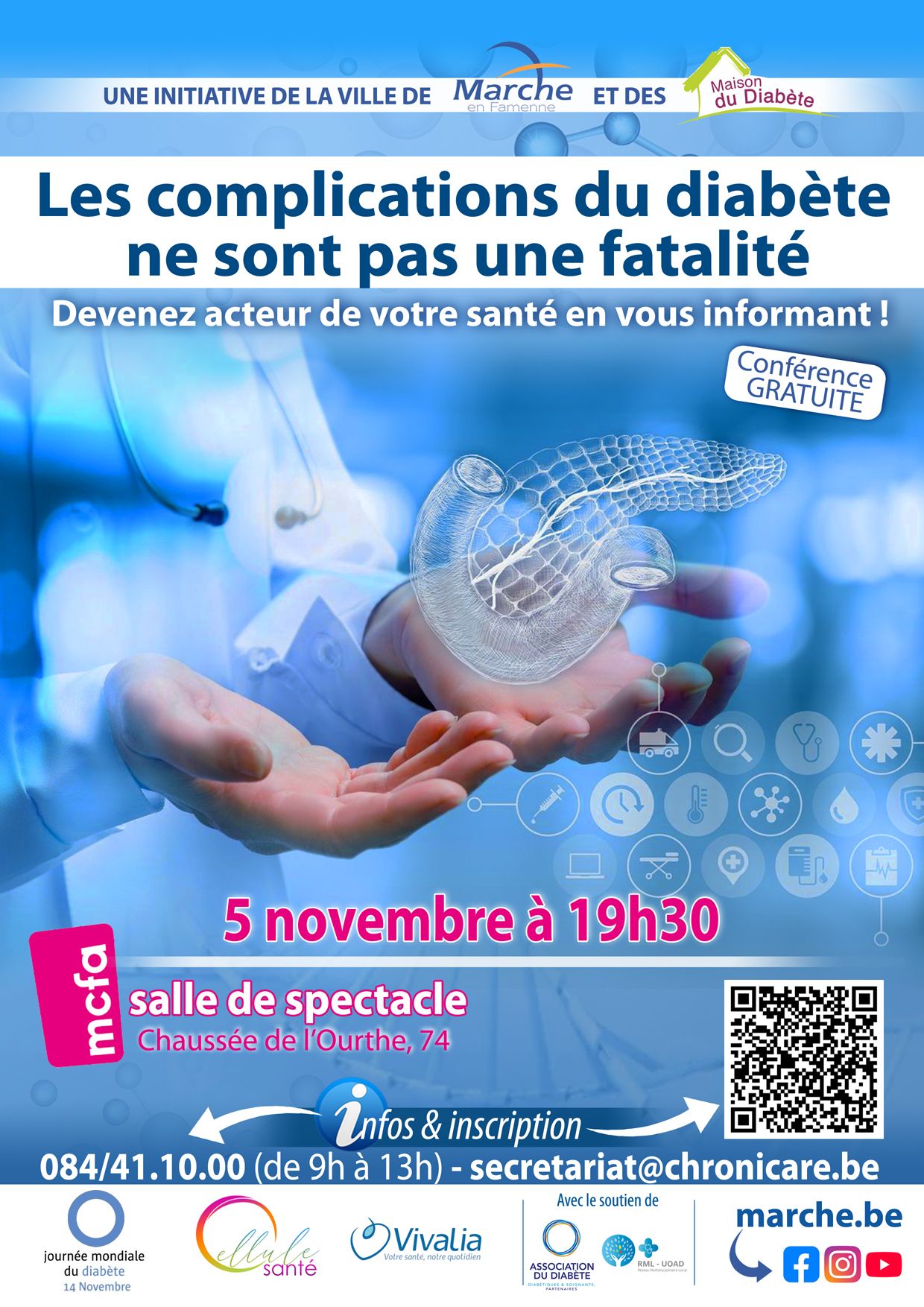Les complications du diabète ne sont pas une fatalité.