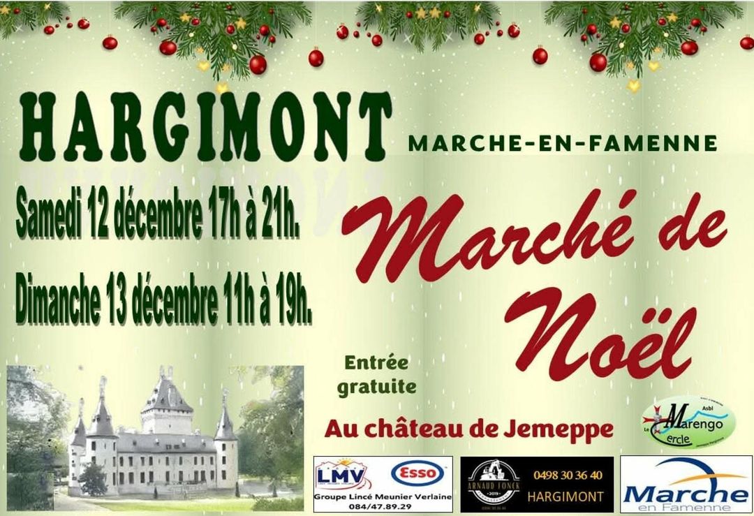 Marché de Noël à Hargimont