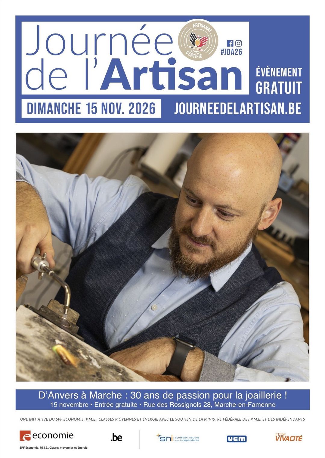 Journée de l'artisan : Hans Nagy, tailleur de pierres précieuses - Artisan joaillier