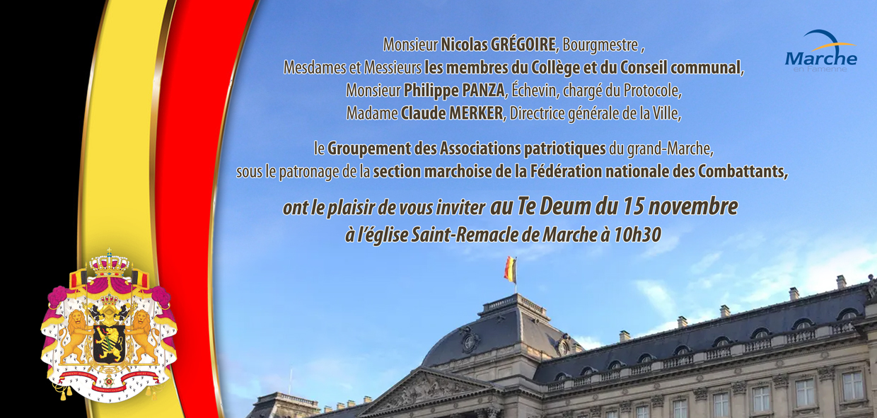 Te Deum du 15 novembre